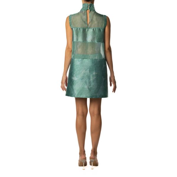 Stella Jean SCAMICIATA CON TRASPARENZE