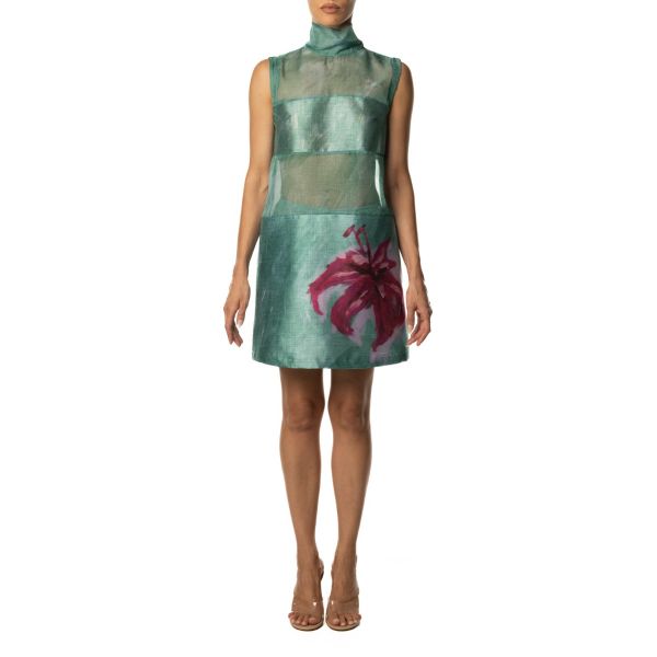 Stella Jean SCAMICIATA CON TRASPARENZE