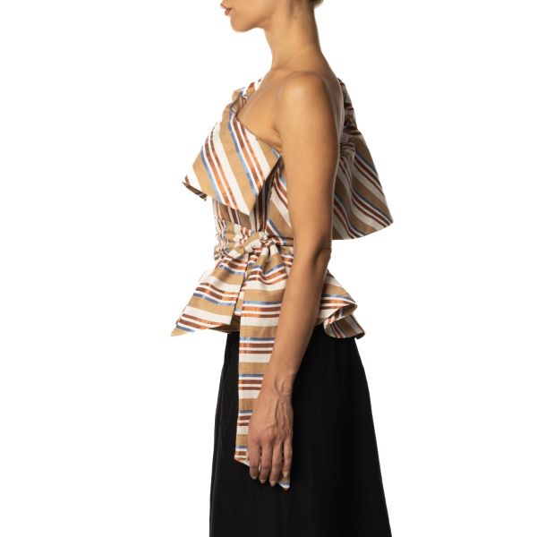 Stella Jean TOP MONOSPALLA