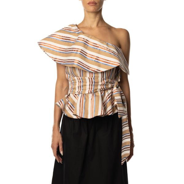 Stella Jean TOP MONOSPALLA