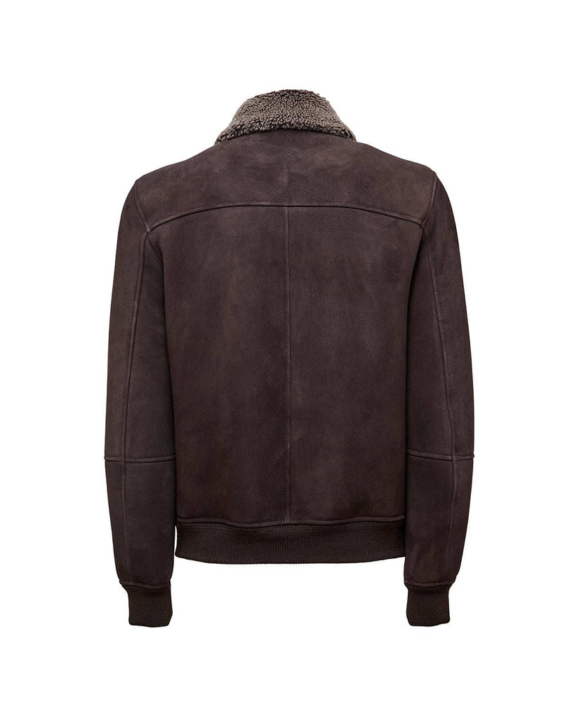 Stewart ANDALO-SHEARLING MERINO SUEDE BRISA LAMB