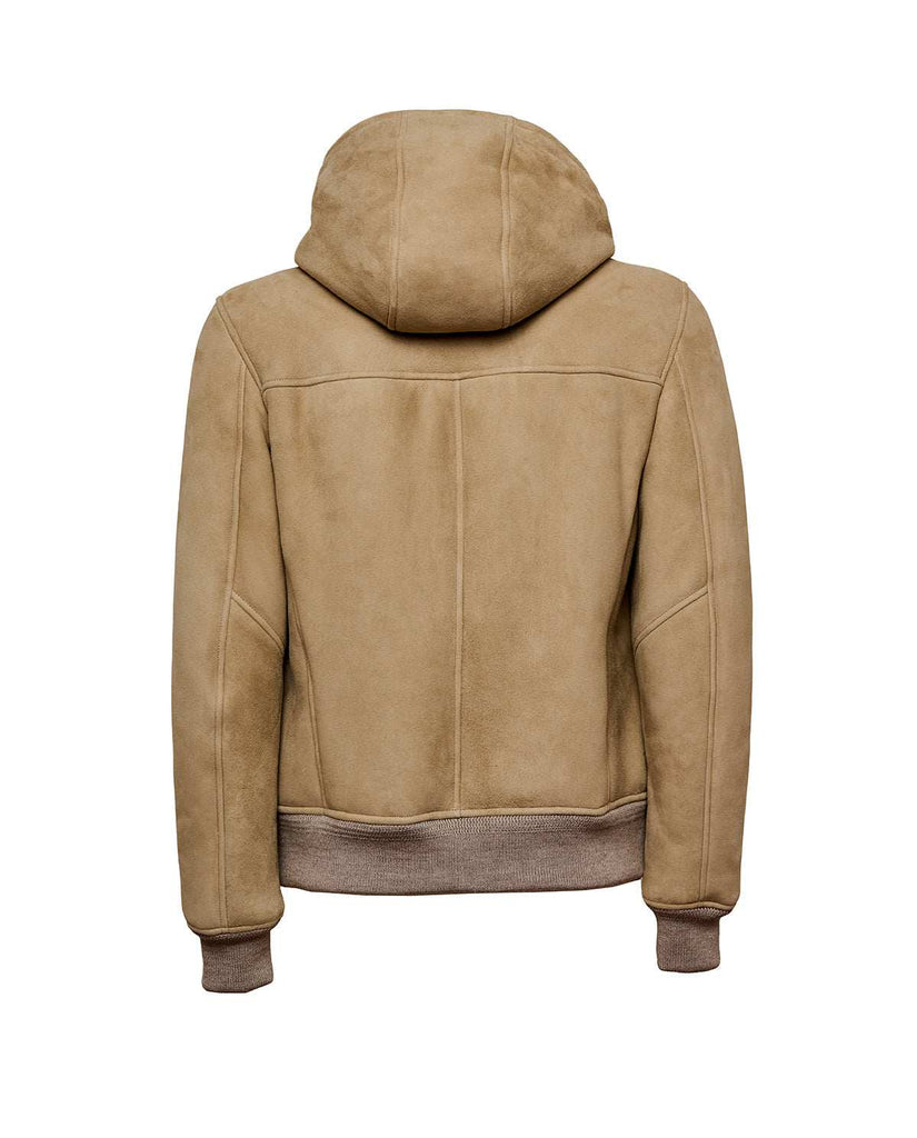 Stewart EINAR-SHEARLING SUEDE IRONED LAMB