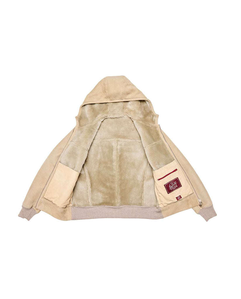 Stewart EINAR-SHEARLING SUEDE IRONED LAMB