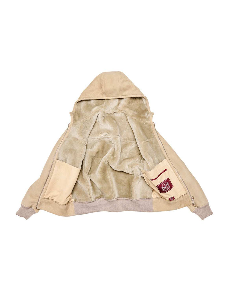 Stewart EINAR-SHEARLING SUEDE IRONED LAMB