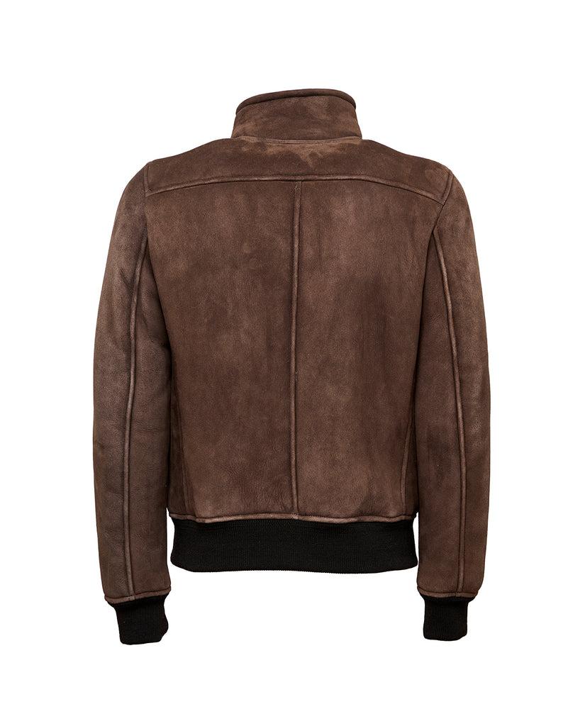 Stewart ELLIS-SLIM SHEARLING SUEDE IRONED