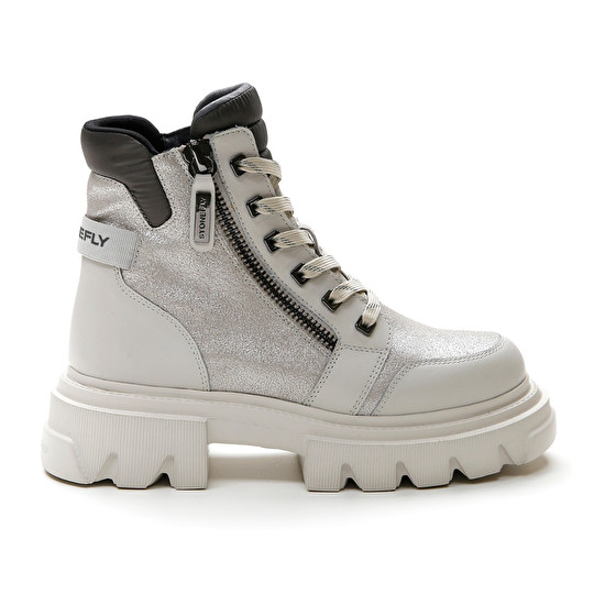 Stonefly PIPER 8 CALF LTH/VELOUR GLITTER