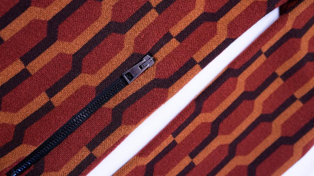 Stories Milano BOMBER ZIP – MONOGRAM OBSESSION – DESERT