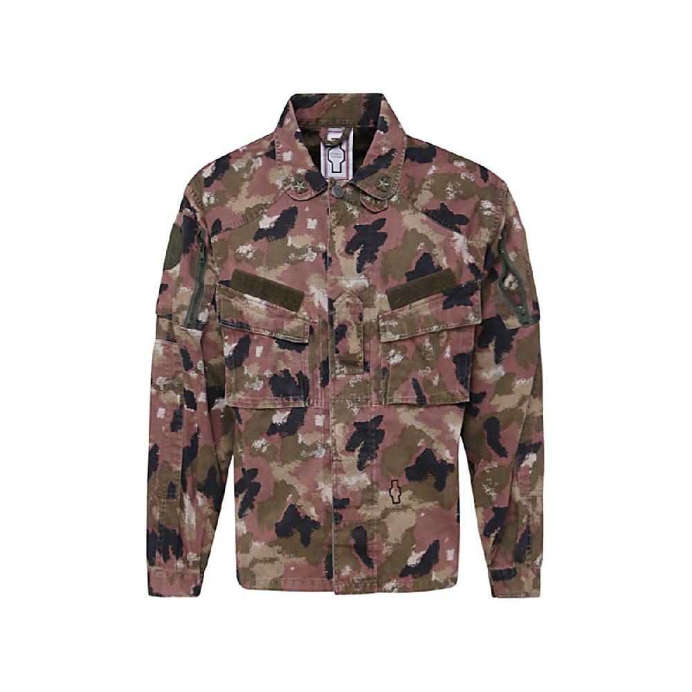 Stories Milano SHIRT JACKET CAMOUFLAGE – NEGATIVO BLACK