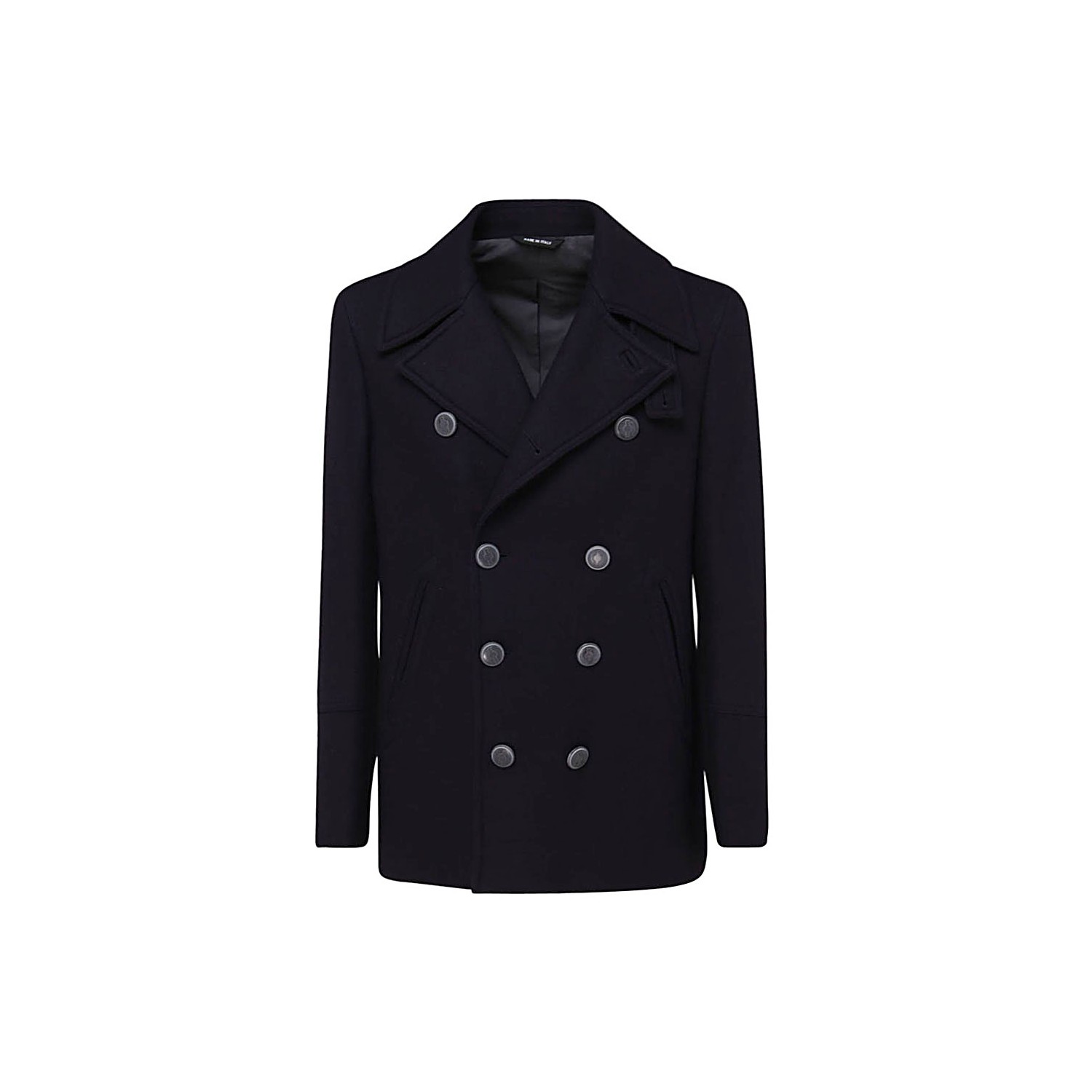 Stories Milano BLUE WOOL DOUBLE BREASTED BLAZER