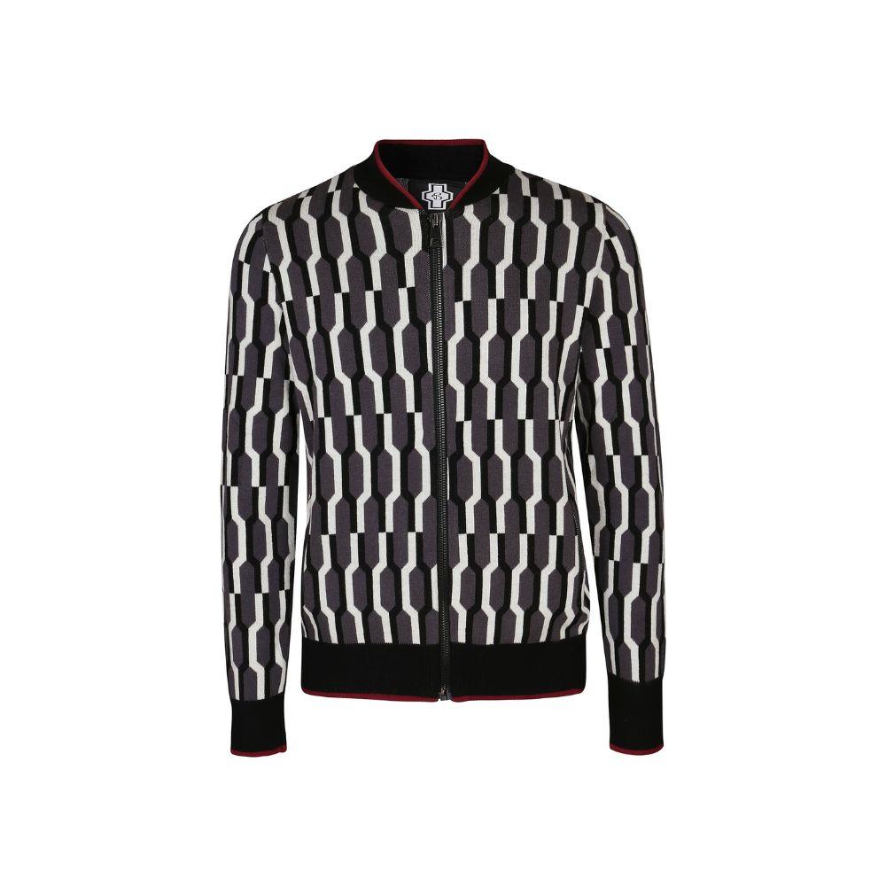 Stories Milano BOMBER ZIP – MONOGRAM OBSESSION – FOG