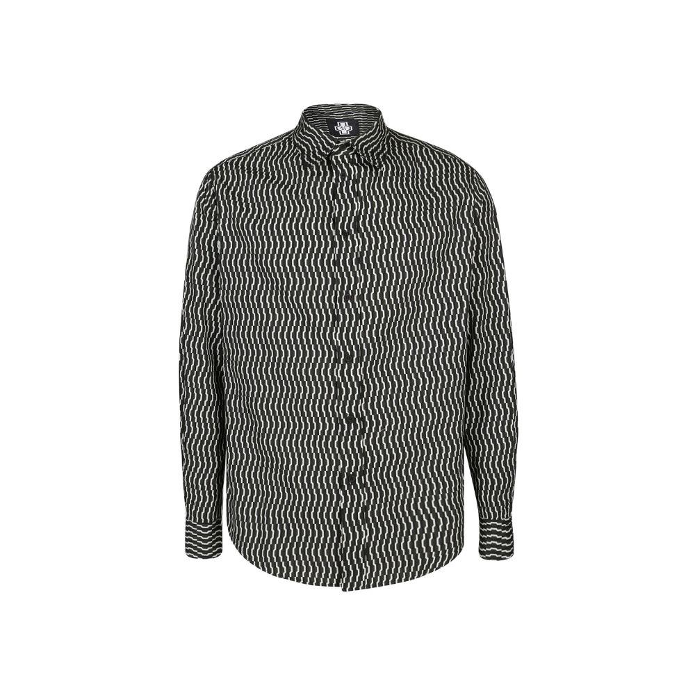 Stories Milano CAMICIA MONOGRAM OBSESSION – FOG