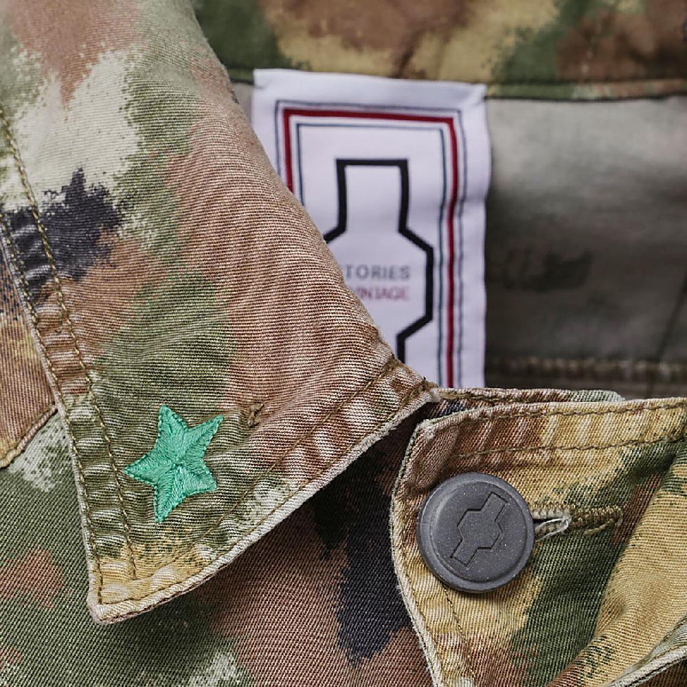 Stories Milano SHIRT JACKET CAMOUFLAGE – PANNA