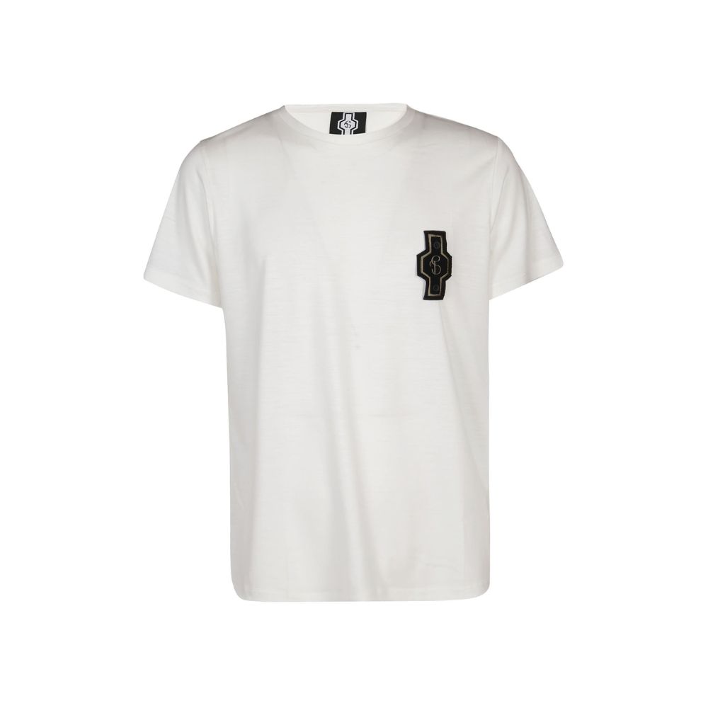 Stories Milano T-SHIRT REGULAR + PATCH – WHITE
