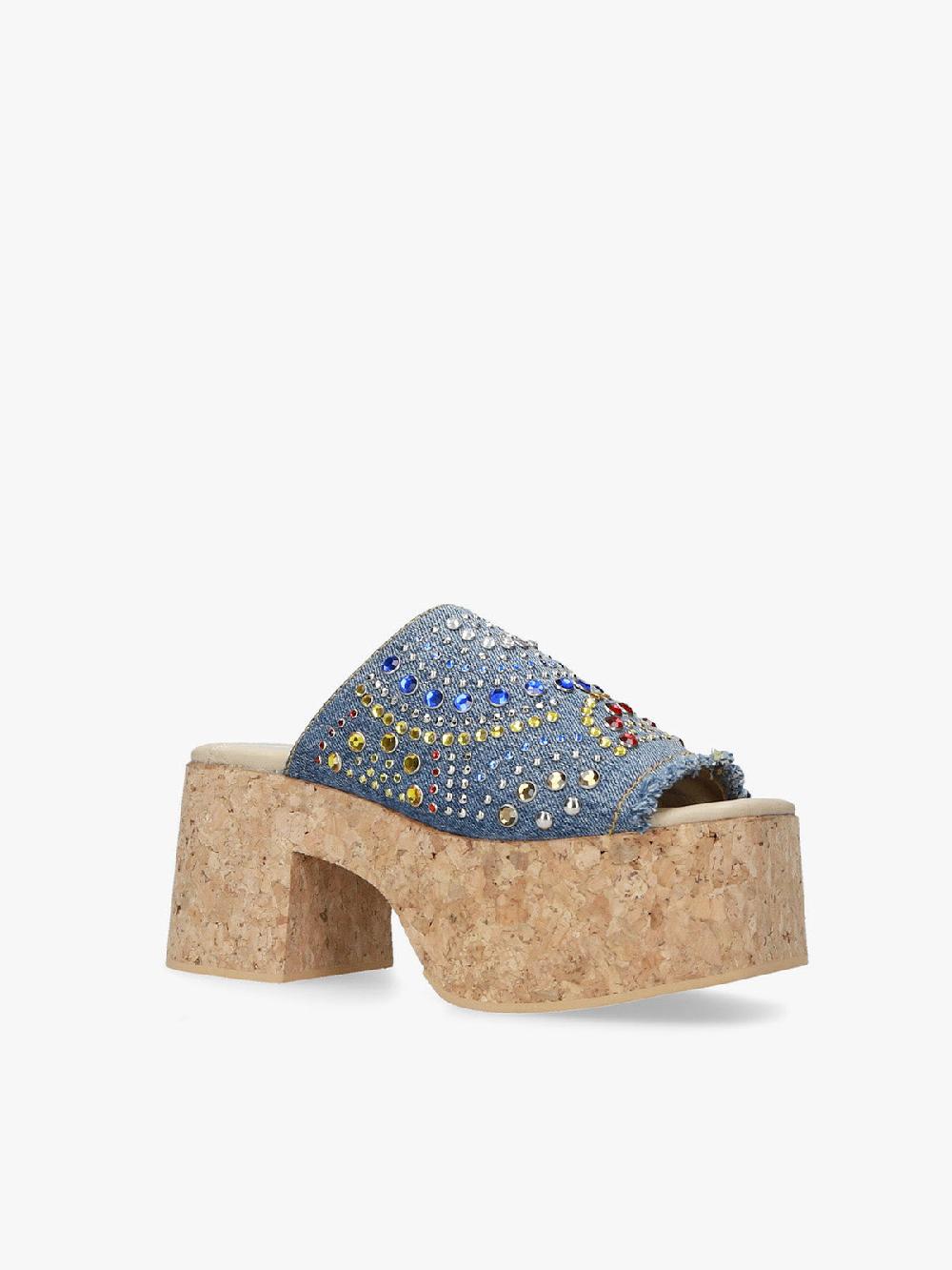 Strategia Sandalo Denim Blue