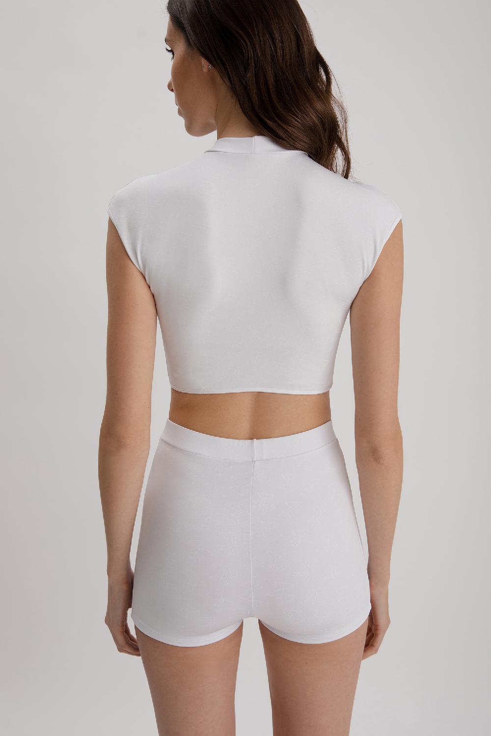 Suahru Naxos Jacquard CropTop