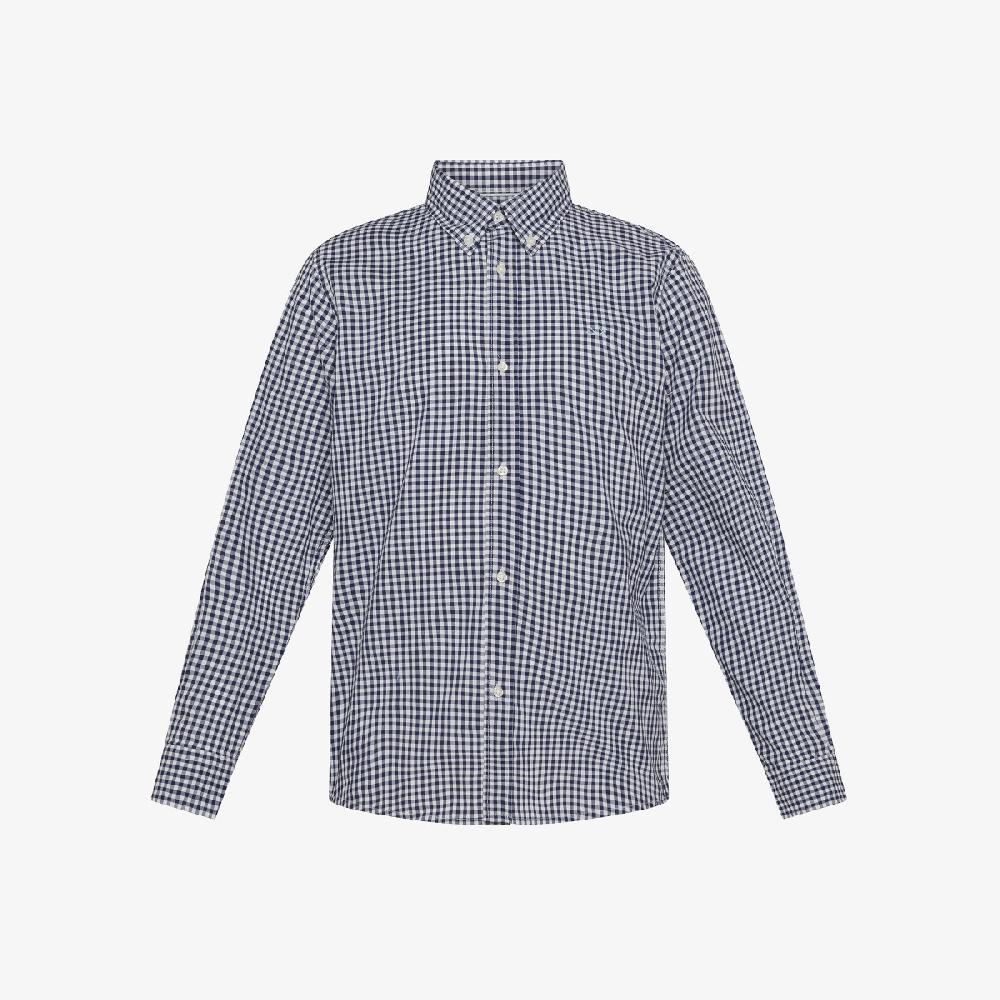 Sun 68 Boy's Shirt Microcheck Smaller Collar L/s - Bambino