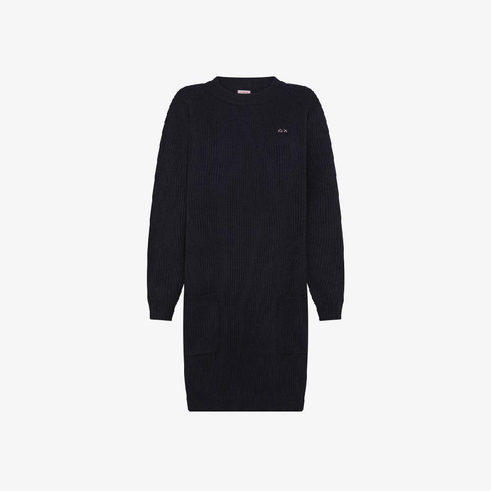 Sun 68 Abito In Lana E Cashmere - Donna