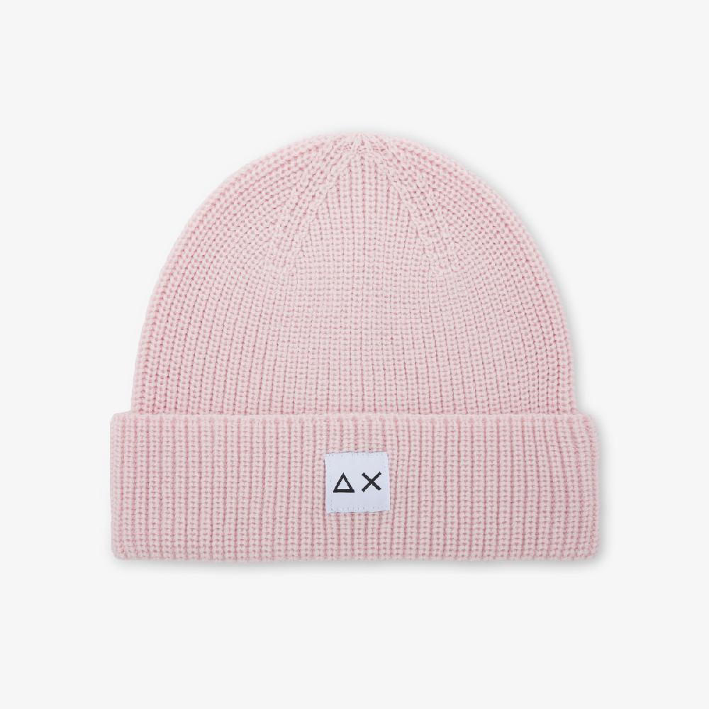 Sun 68 Beanie In Lana A Coste - Donna