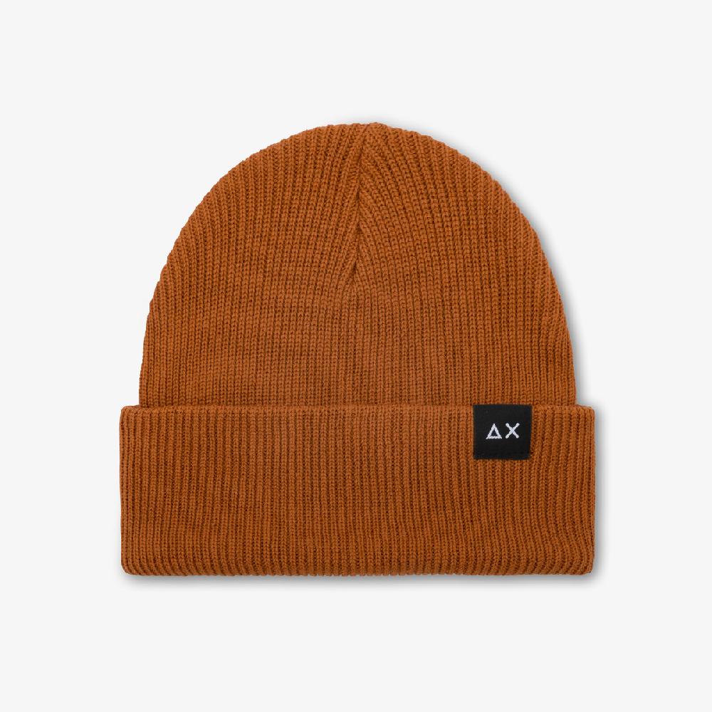 Sun 68 Berretto Beanie In Lana A Coste - Uomo