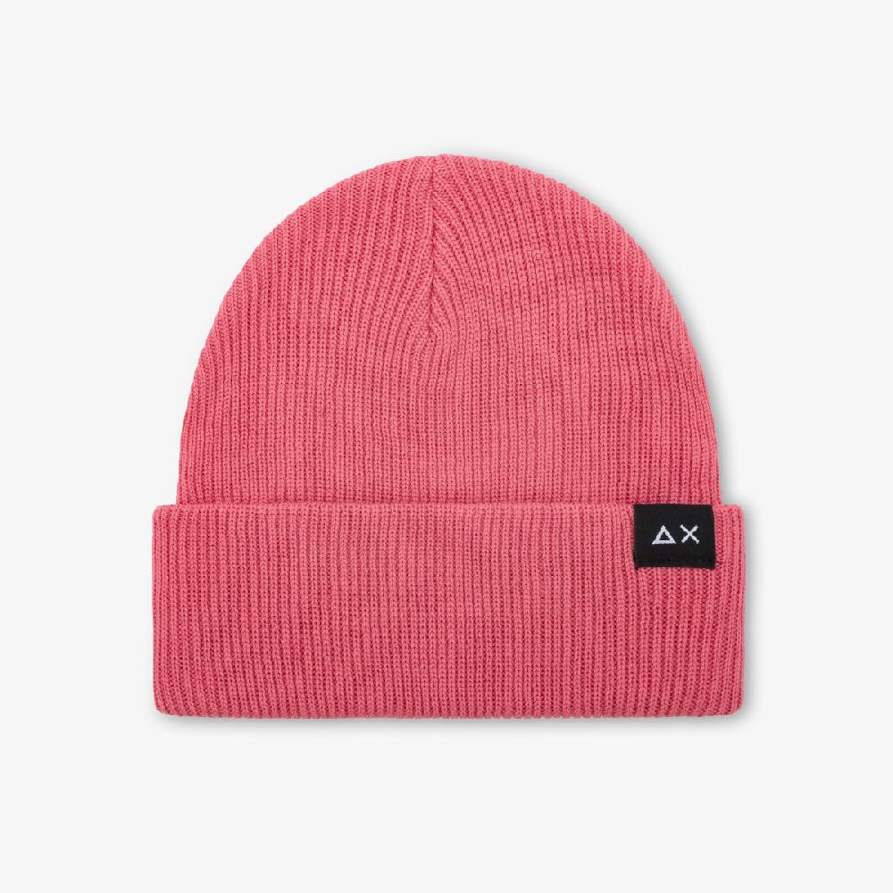 Sun 68 Berretto Beanie In Lana A Coste - Uomo