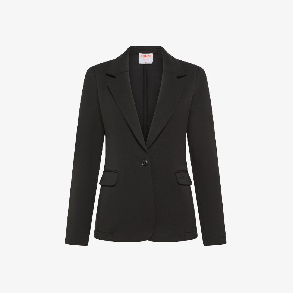 Sun 68 Blazer In Felpa Di Cotone - Donna