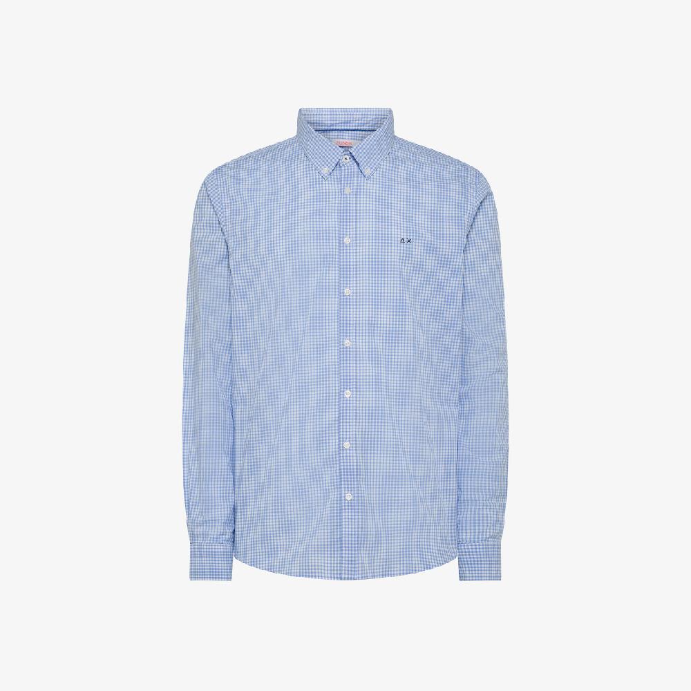 Sun 68 Camicia In Cotone Check - Uomo