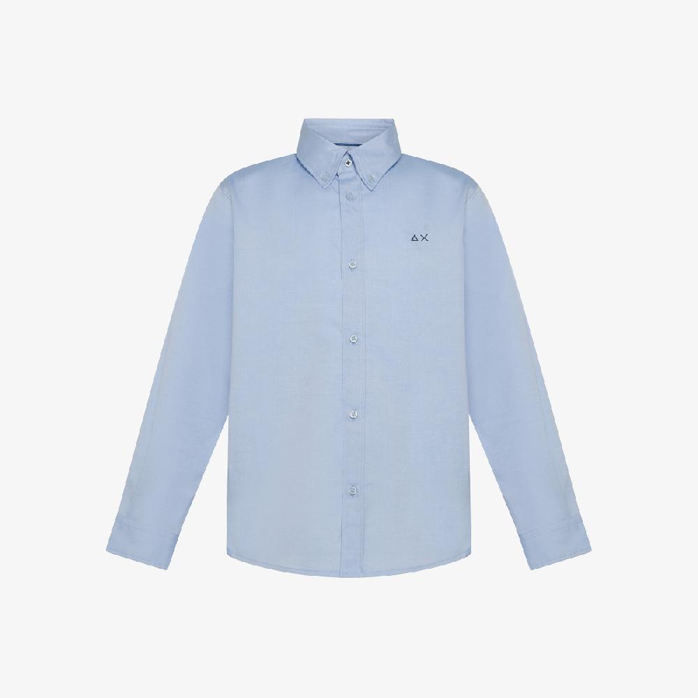 Sun 68 Camicia Oxford In Cotone - Bambino