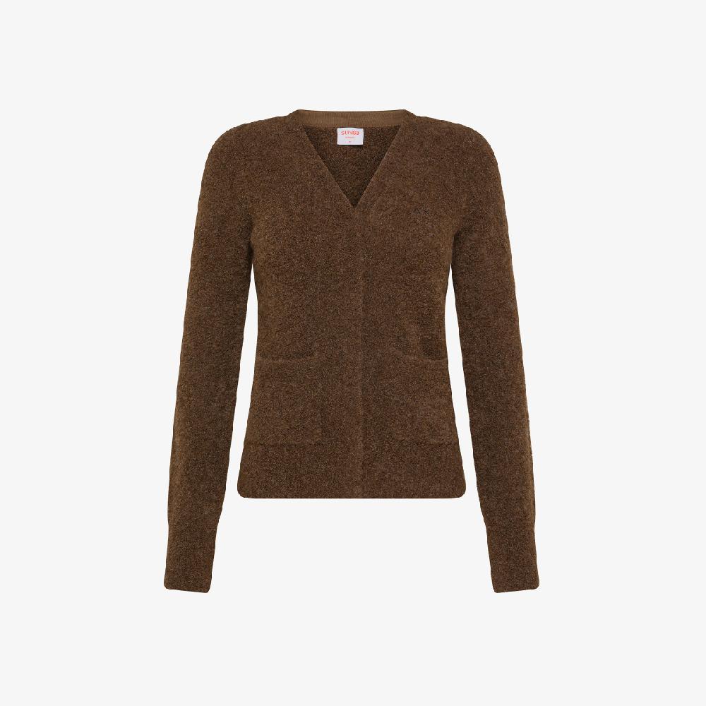 Sun 68 Cardigan In Alpaca - Donna