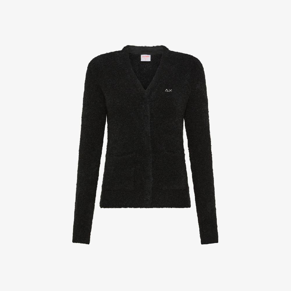 Sun 68 Cardigan In Alpaca - Donna