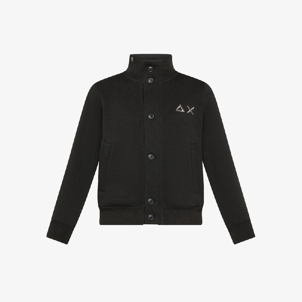 Sun 68 Cardigan In Felpa Di Cotone - Bambino