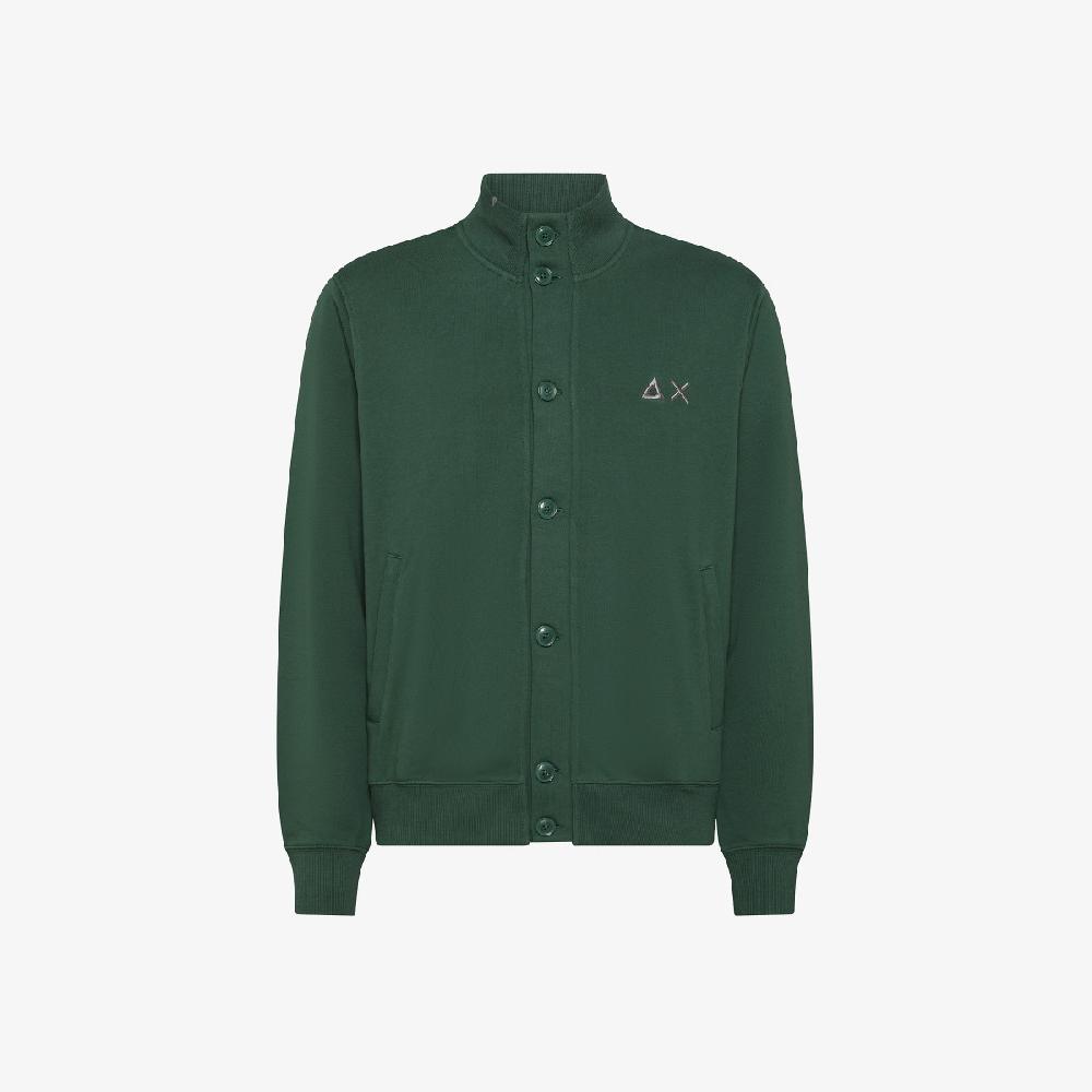 Sun 68 Cardigan In Felpa Di Cotone - Uomo