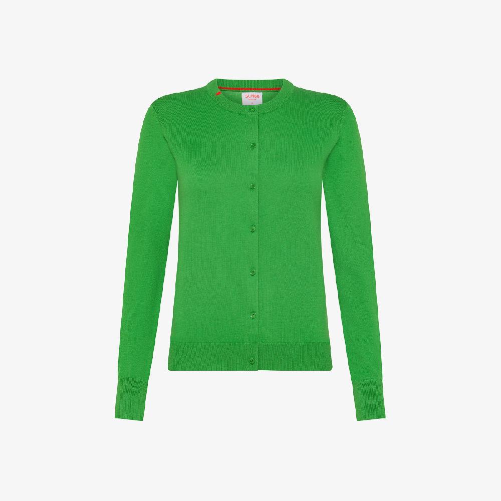 Sun 68 Cardigan In Lana E Cotone - Donna