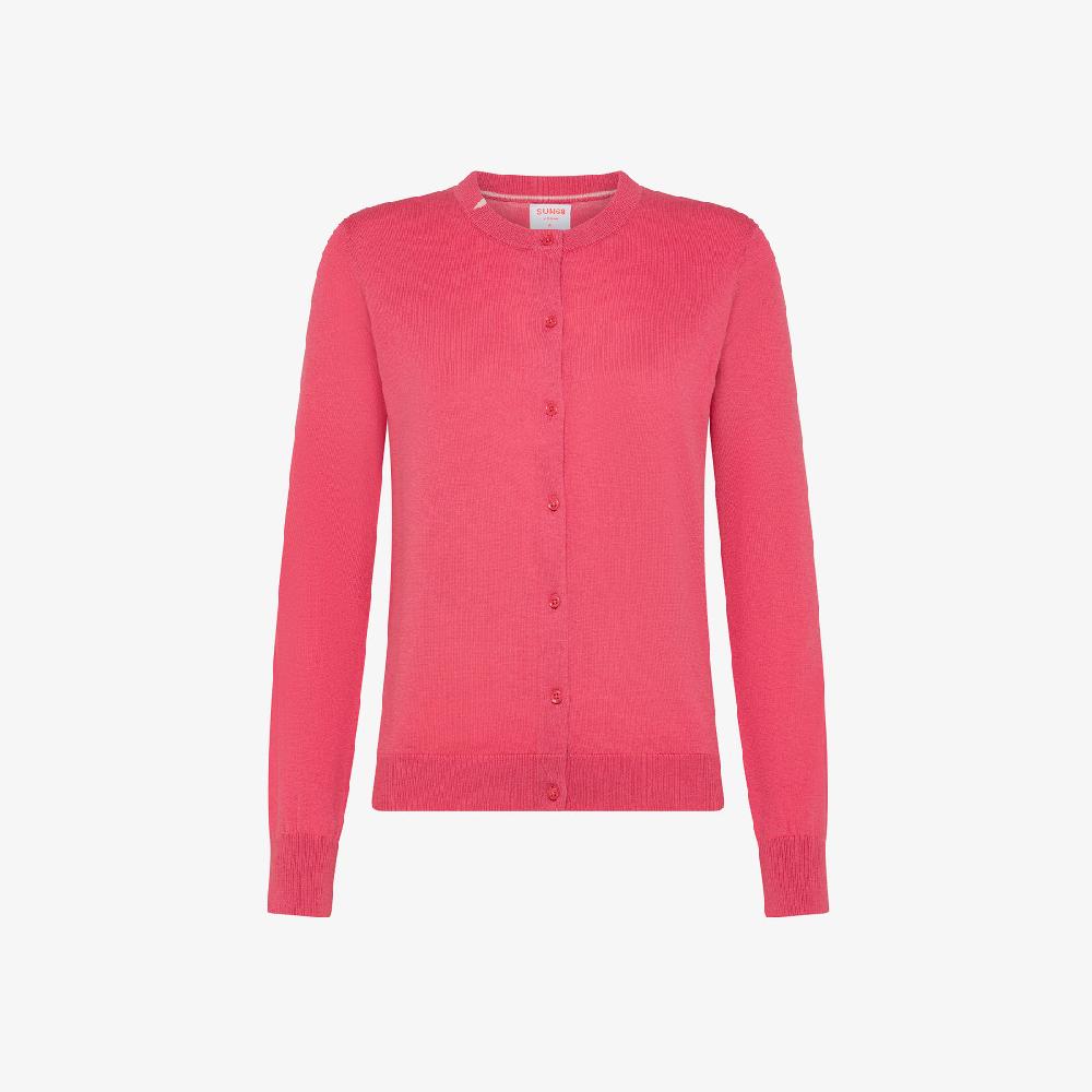 Sun 68 Cardigan In Lana E Cotone - Donna