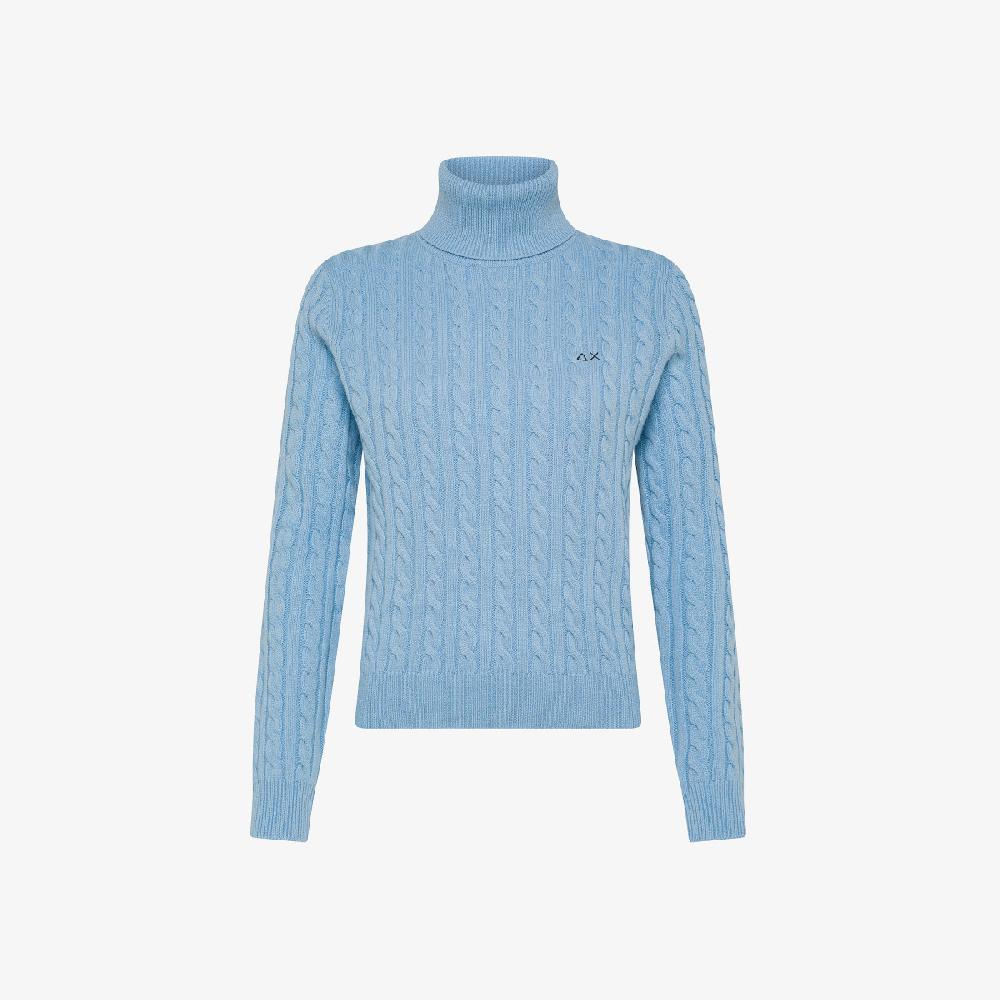 Sun 68 Dolcevita A Trecce In Lana E Cashmere - Donna