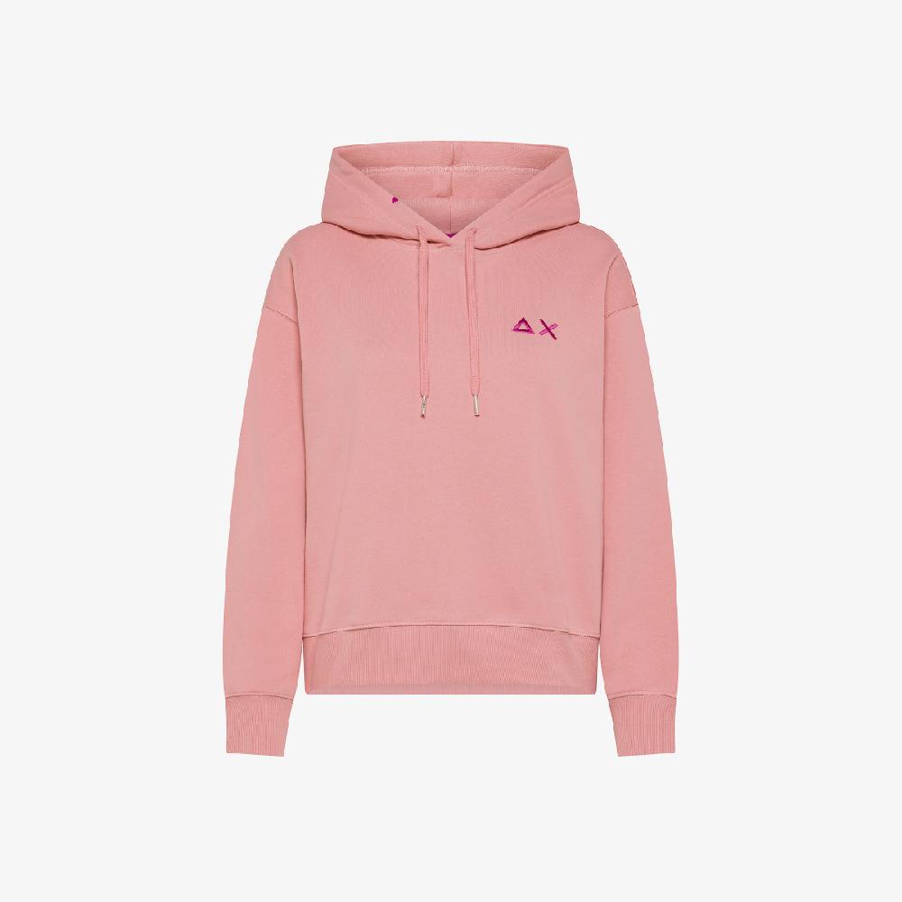 Sun 68 Felpa Con Cappuccio In Cotone - Donna