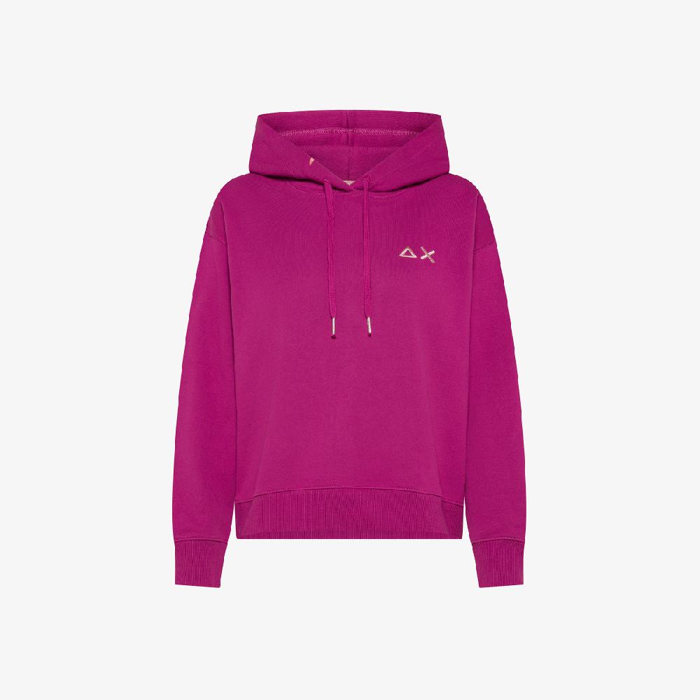 Sun 68 Felpa Con Cappuccio In Cotone - Donna