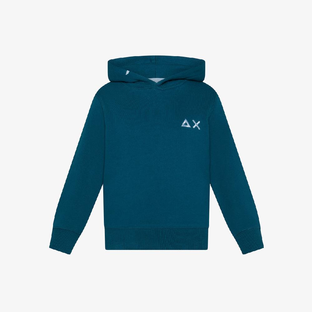 Sun 68 Felpa In Cotone Con Cappuccio - Bambino