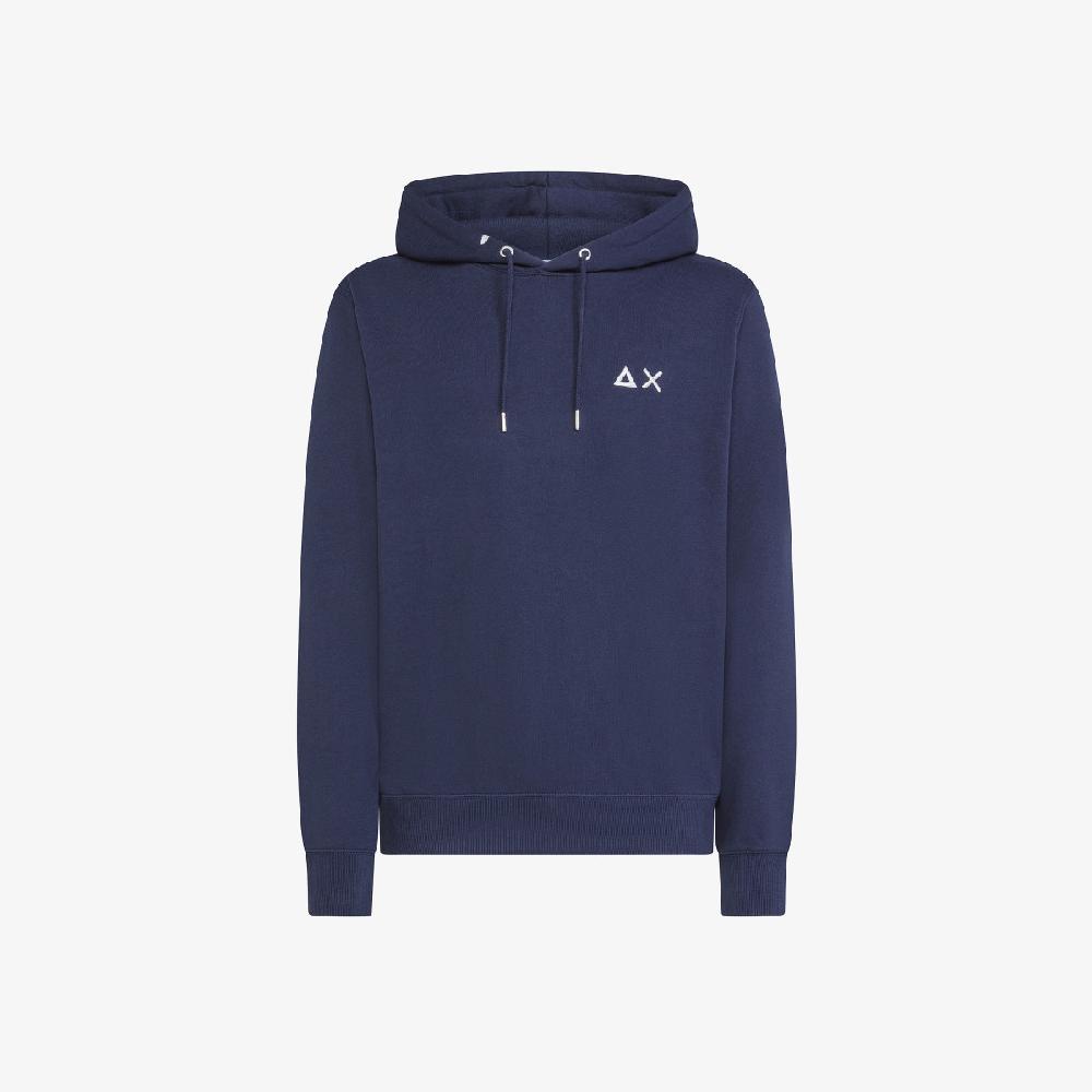 Sun 68 Felpa In Cotone Con Cappuccio - Uomo