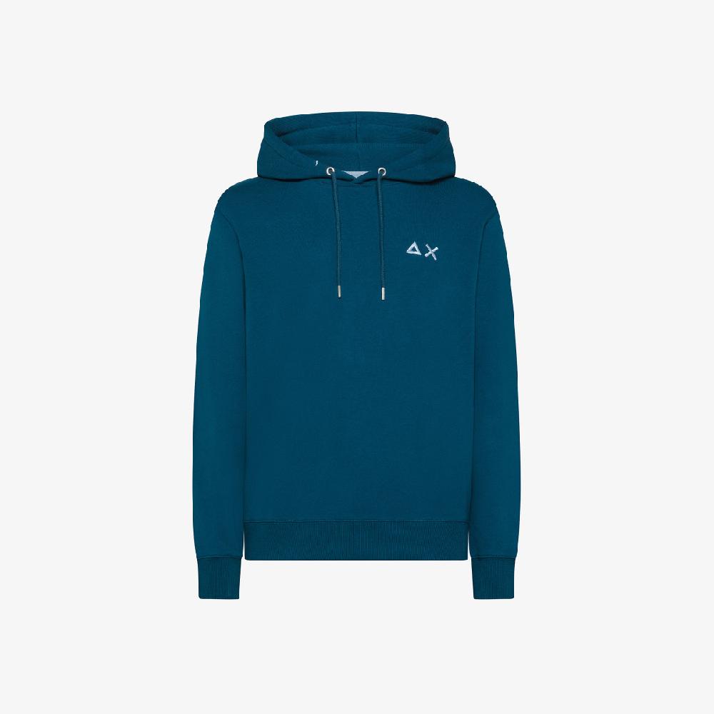 Sun 68 Felpa In Cotone Con Cappuccio - Uomo