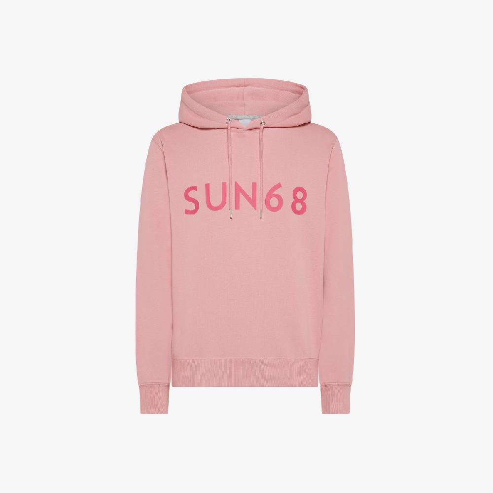 Sun 68 Felpa In Cotone Con Cappuccio - Uomo