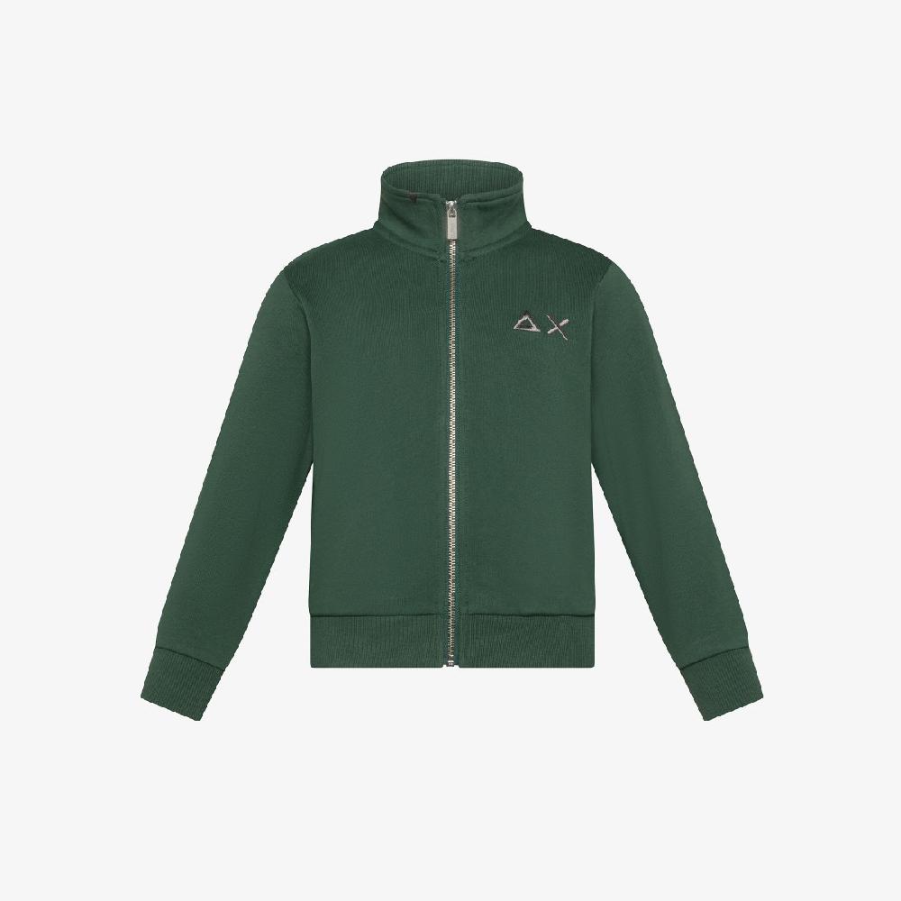 Sun 68 Felpa In Cotone Con Zip - Bambino