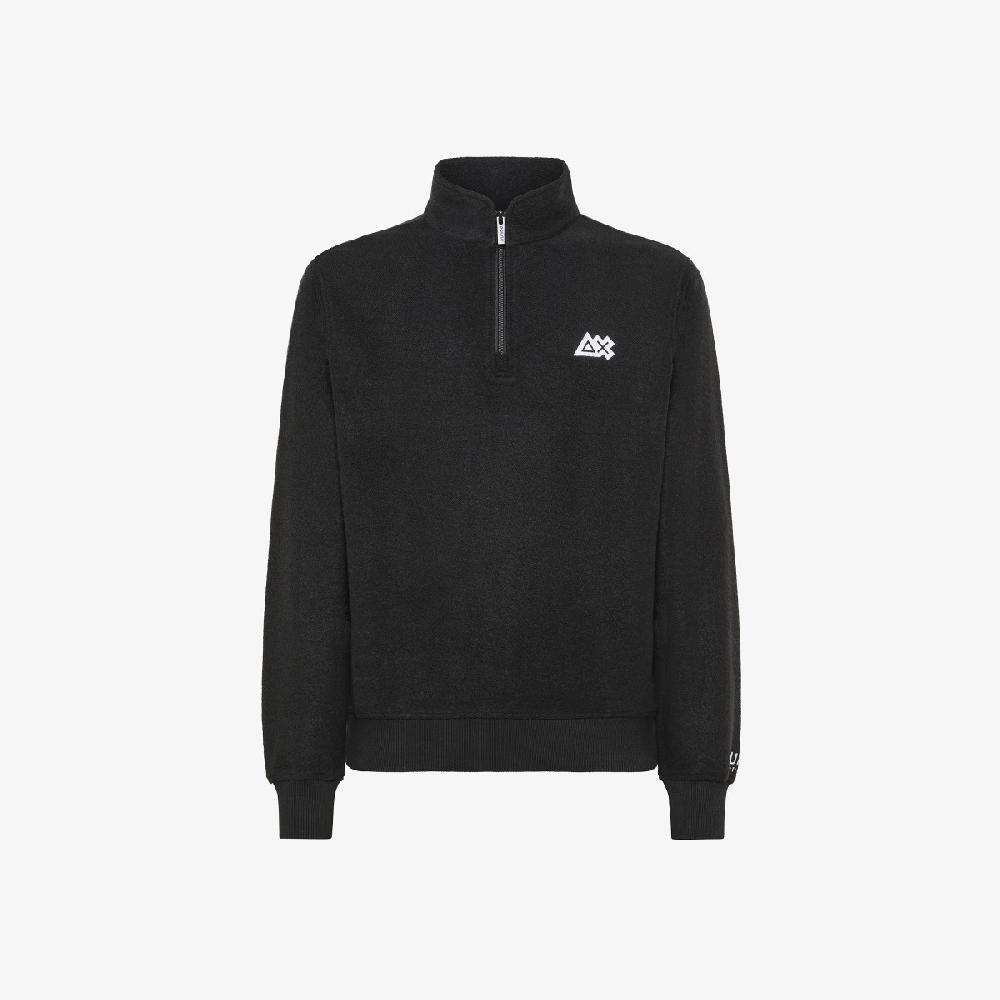 Sun 68 Felpa In Cotone Con Zip - Uomo