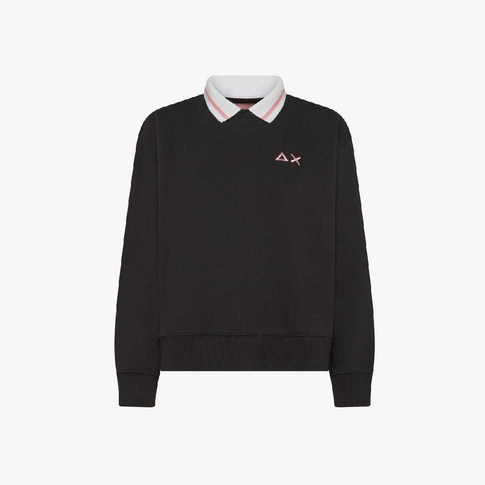 Sun 68 Felpa In Cotone - Donna