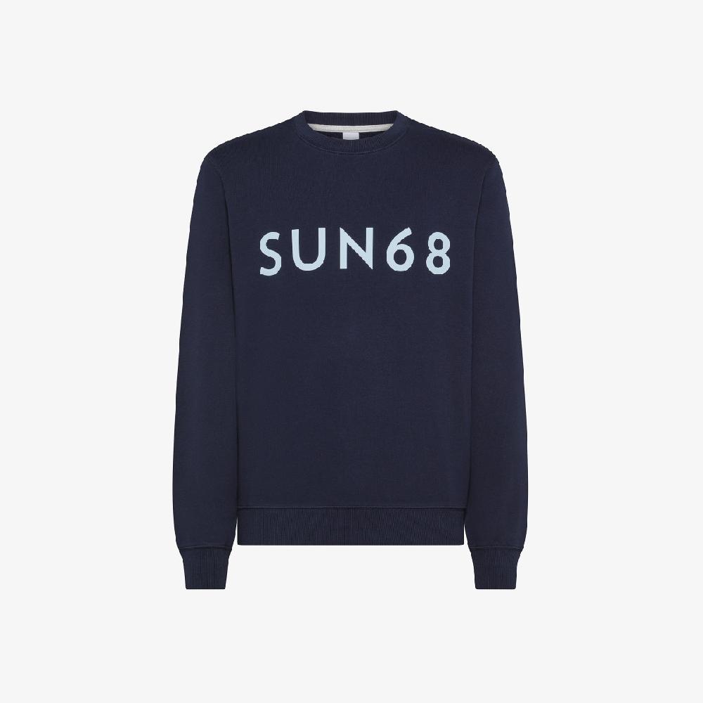 Sun 68 Felpa In Cotone - Uomo