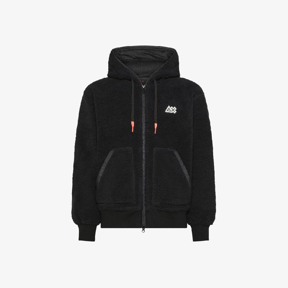 Sun 68 Giacca In Teddy Con Cappuccio - Uomo