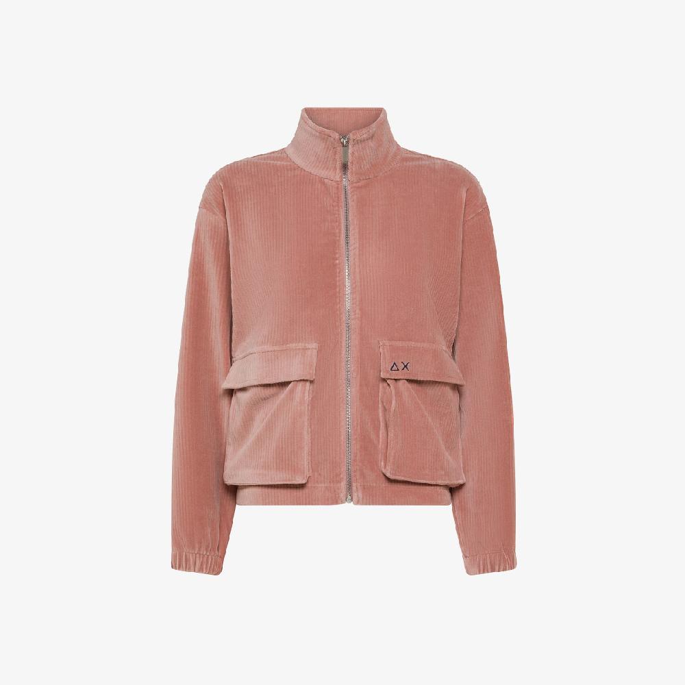 Sun 68 Giacca In Velluto Di Cotone - Donna