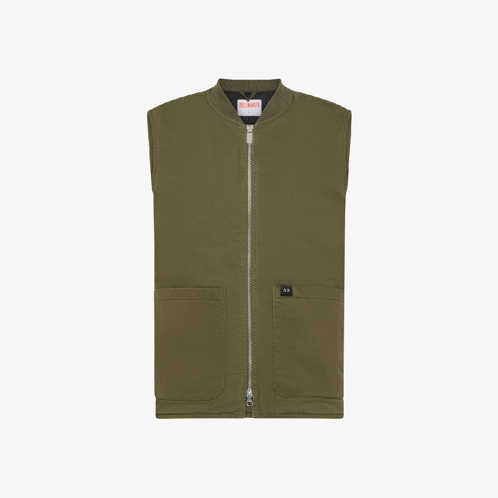 Sun 68 Gilet In Cotone - Uomo