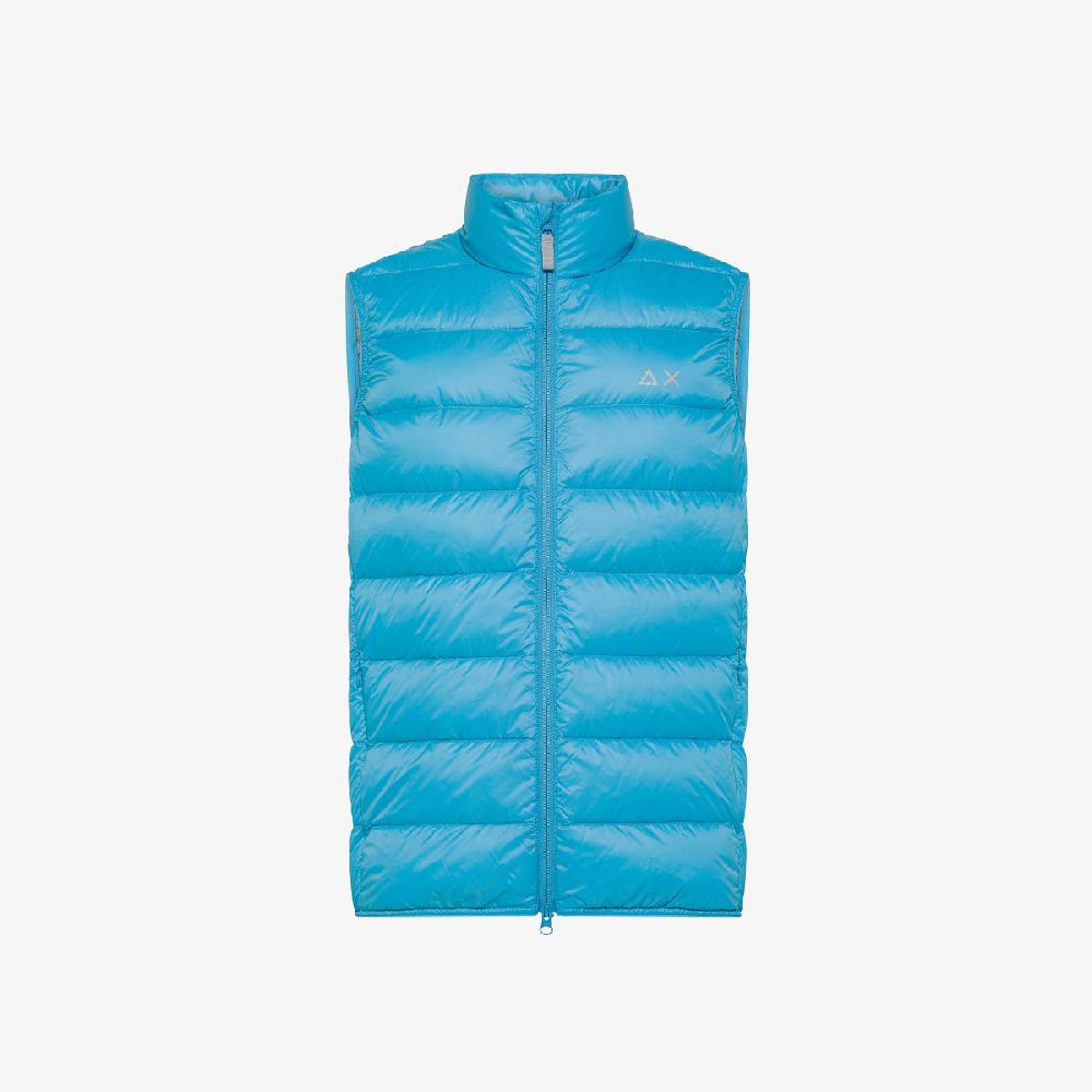 Sun 68 Gilet In Nylon Trapuntato - Uomo