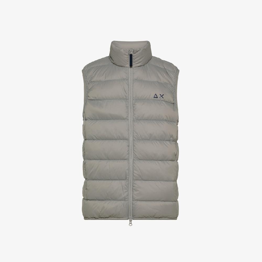 Sun 68 Gilet In Nylon Trapuntato - Uomo