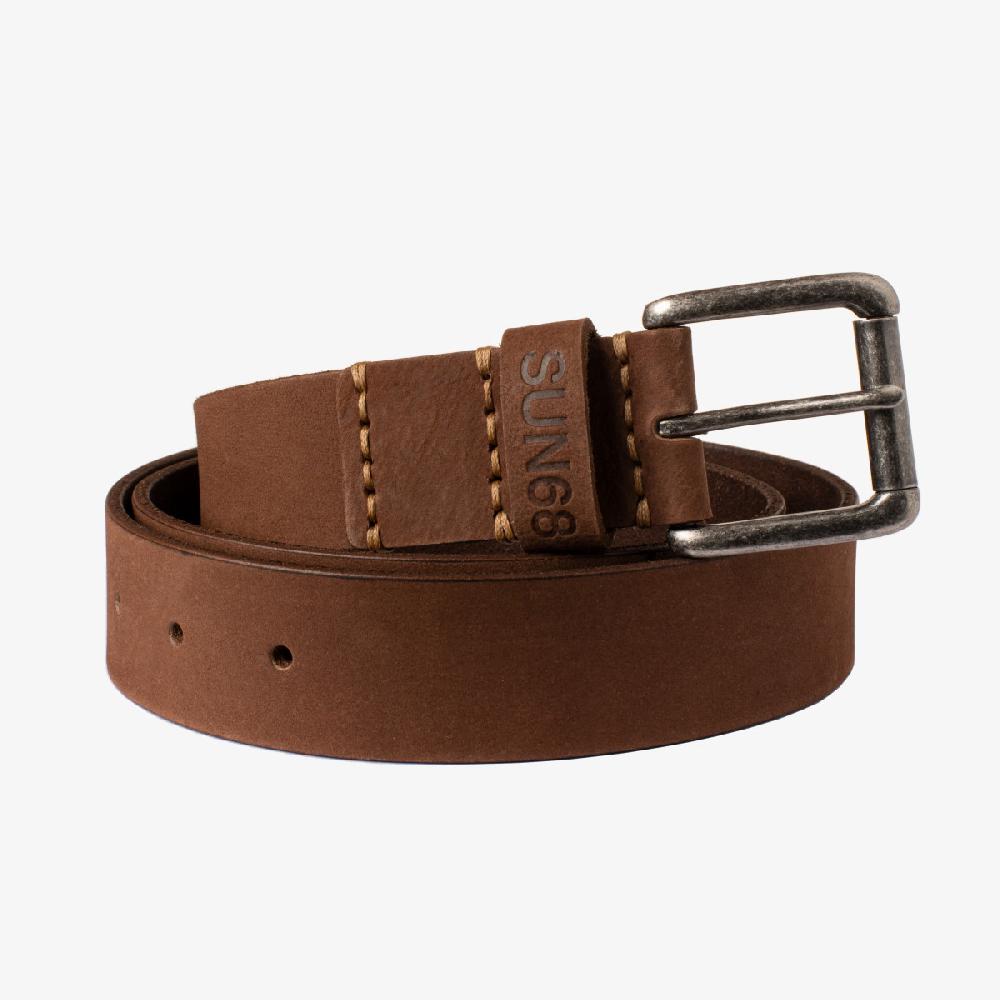 Sun 68 Leather Belt - Uomo